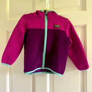 LL Bean Toddler Airlight Full-Zip Hoodie